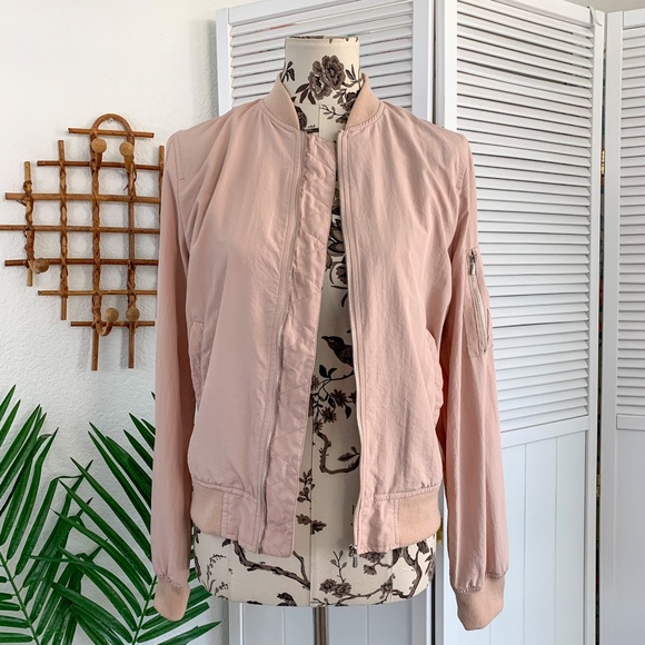 3 For 3 Zara Pink Lightweight Bomber 